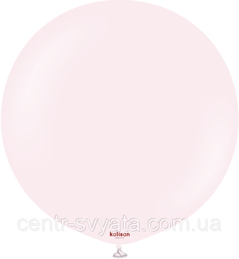 Латексна кулька Kalisan 36"(90 см) Macaron Pale Pink | Макарун блідо-рожевий