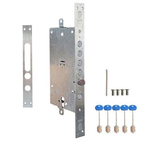 Замок врізний GOR T-204-CR, фото 1