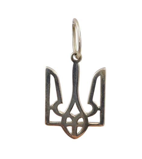 Підвіска срібна "Тризуб" 2005