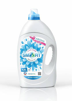 Гелевий порошок для прання білих речей Smart Washing Gel For Whites