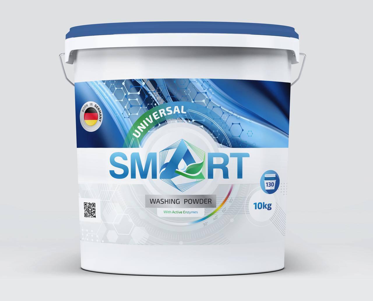 Порошок для прання всіх типів речей Smart Washing Powder With Active Enzymes