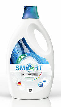 Гелевий порошок для прання універсальний для всіх типів речей Smart Smart Washing Gel With Active Enzymes