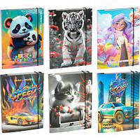 Від 2 шт. Тека для зошитів В5 ламінована на гумці купити дешево оптом в інтернет-магазині