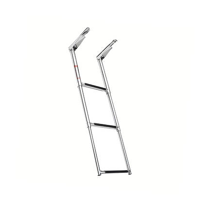 Драбина RYE 890x368 мм під платформу 3 ступені 3507334 суднова для човна катера і яхти, фото 2