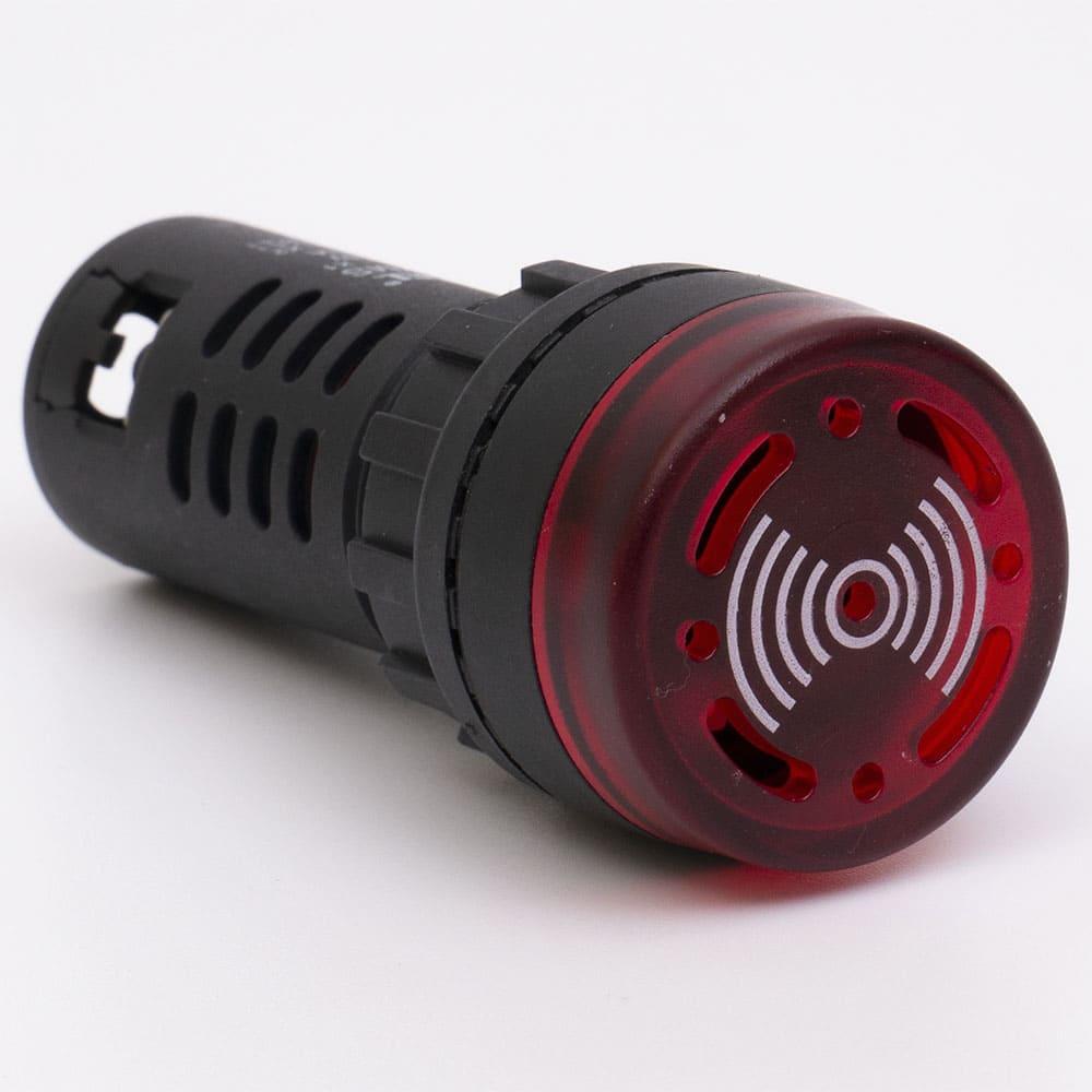 Зумер світлосигнальний AD22-22MS АC/DC 220В