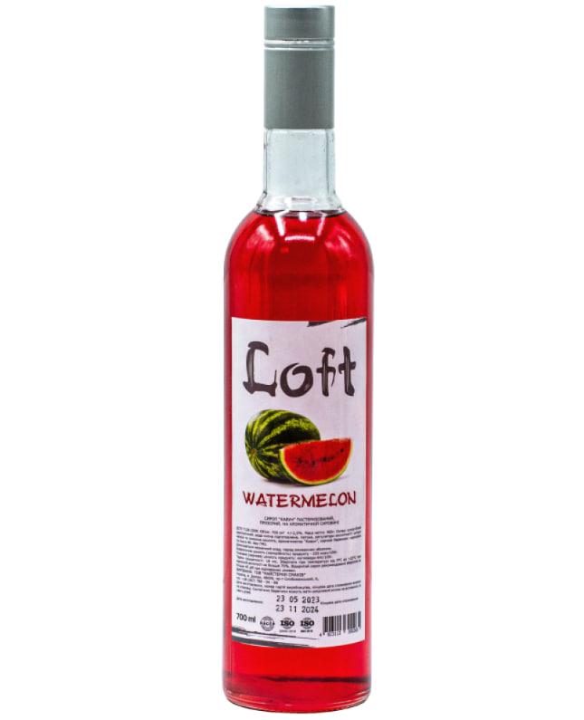 Сироп ТМ LOFT "Кавун" 900г, 9пл./ящ.