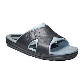 Шльопанці ЕВА чоловічі Jose Amorales 115515 Чорно-Сірі