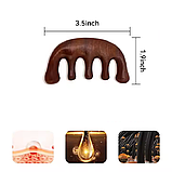 Масажер гребінь для голови, шиї та тіла Гуаша, фото 6