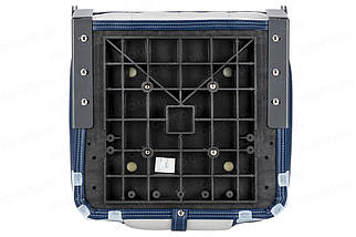 Сидіння суднове в лодка і катер Newstar Premium High Back сіро-синє 75245GN складне з морського вініл 450х450 мм, фото 5