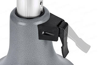 Стійка з металевою основою Springfield 33-43 см 1440248 для човна та катера алюмінієва розсувна 360° обертання, фото 4