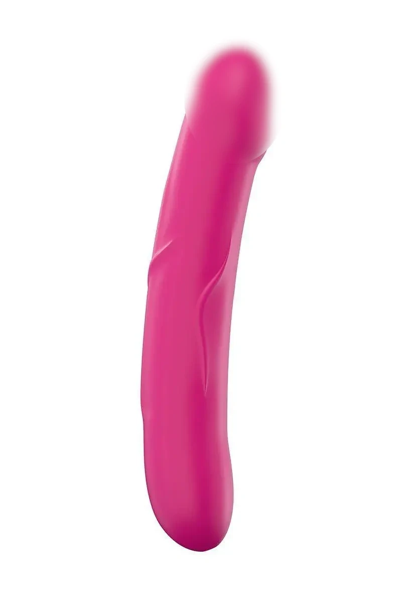Ділдо для мастурбації та сексу силіконовий Dorcel Real Sensation M Magenta / Фалоімітатор з головкою