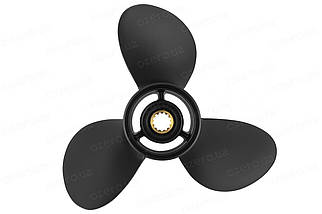 Гвинт для човнового мотора Yamaha/Honda/Parsun 11x16 Yamaha 40-60HP Honda 35-50HP 3311-110-16 YC3x11x16RBHQ алюмінієвий, фото 2