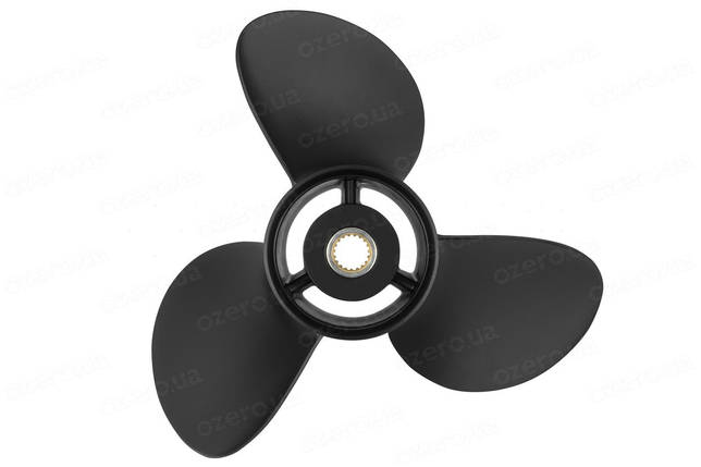 Гвинт для човнового мотора Volvo Penta колонка SX Drive 14.3x21 8611-143-21 VE3x14.3x21RB алюмінієвий Amita Solas, фото 3