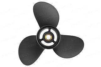 Гвинт для човнового мотора Tohatsu 3 9.25x11 63V-45943-00-EL 5111-093-11 TA алюмінієвий Amita Solas, фото 2
