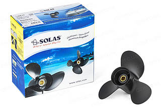 Гвинт для човнового мотора Tohatsu 3 9.25x11 63V-45943-00-EL 5111-093-11 TA алюмінієвий Amita Solas, фото 5
