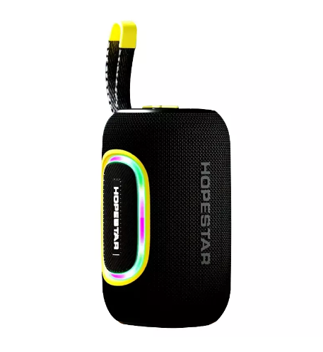 Колонка Bluetooth HOPESTAR P65 LED чорна з підсвіткою, фото 1