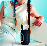 Колонка Bluetooth HOPESTAR P65 LED чорна з підсвіткою, фото 4