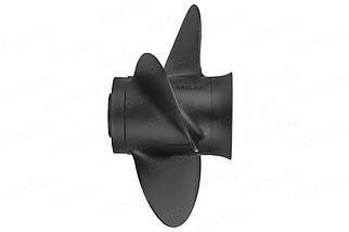 Гвинт для човнового мотора Suzuki 3 10.3x12 58100-96430-019 4211-103-12 SB алюмінієвий Amita Solas, фото 3