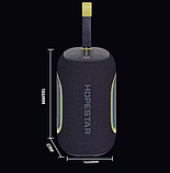 Колонка Bluetooth HOPESTAR P65 LED чорна з підсвіткою, фото 6
