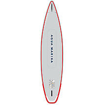 Надувна Sup дошка для плавання з веслом Aqua Marina Hyper Navy Touring 12.6 iSUP BT-23HY02 двокамерна конструкція, фото 2
