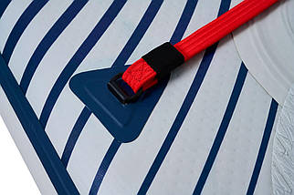 Надувна Sup дошка для плавання з веслом Aqua Marina Hyper Navy Touring 12.6 iSUP BT-23HY02 двокамерна конструкція, фото 5