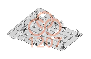 Захист двигуна Geely ATLAS PRO (з 2022---) Кольчуга