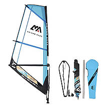 Парус для сап борда і віндсерфінгу BT-20BL 3.0 м² Freeride композитна RDM щогла дакрон 300 см висота 132 см ширина, фото 2