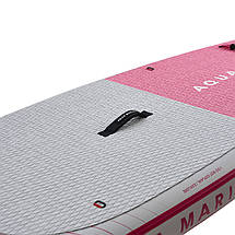 Надувна Sup дошка для плавання з веслом Aqua Marina Coral Raspberry Touring 11.6 iSUP BT-23CTPR для турингу та гонок, фото 4
