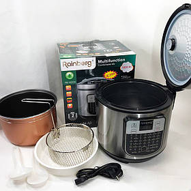 Мультиварка 5 літрів Rainberg RB-6209 1000 W 6 л, Мультиварка 5 л, TA-710 Практична мультиварка