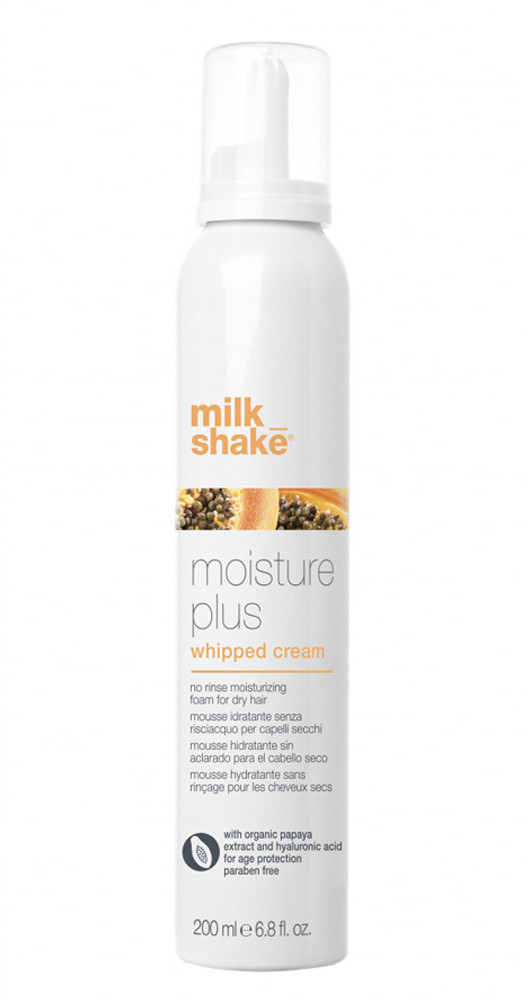 Зволожувальна пінка для сухого волосся Milk Shake Moisture Plus Whipped Cream, 200 мл (8032274076636)