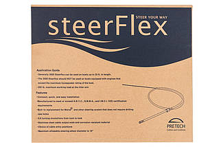 Рульовий трос Pretech нержавійка 16 ft 4.84 м (550016) для човнових моторів діаметр 16 мм мінімальний радіус вигину 200 мм, фото 4