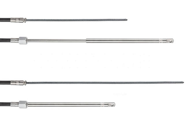 Рульовий трос Pretech 17 ft 5.15 м 462017 для управління човновим мотором діаметр 16 мм довжина 5.18 м стандарт М66, фото 2