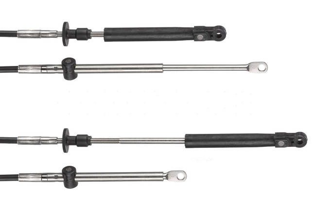 Трос газ/реверс Pretech 10 FT Evinrude Maxflex 3.03 м 30510 для човнового мотора діаметр 8 мм новий поліетилен стандарт C14, фото 2