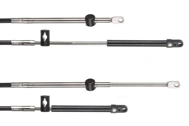 Трос газ/реверс Pretech 11 FT Mercury Maxflex 3.33 м 63711 для човнового мотора діаметр 7 мм довжина 3.35 м новий, фото 2