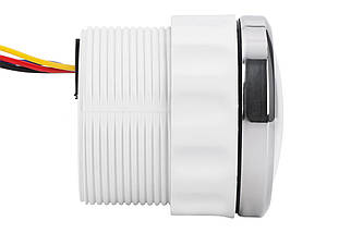 Указатель трима I Gauge WKTR-90BL судновий для човна і катера аналоговий чорний циферблат нержавіюча сталь 12/24В 52 мм, фото 4