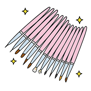 Набори пензлів