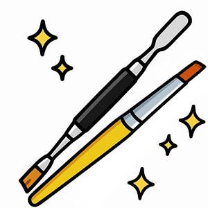 Пензлі для нарощування та моделювання