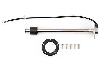 Індукційний сенсор рівня пального судновий для човна та катера ECMS C5-A300 300 мм 240-33 Ом нержавіюча сталь 12V, фото 3