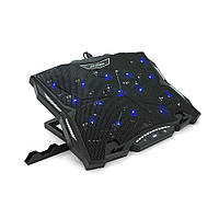 Підставка під ноутбук IceCoorel K12 10-17 дюймів 15 на 60 мм 2500±10% обертів на хвилину корпус пластик плюс алюміній TYPE-C плюс