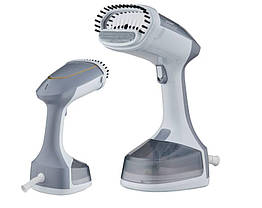 Ручний вертикальний відпарювач з насадкою-щіткою для одягу та штор Zepline ZP-204 2500Вт сірий