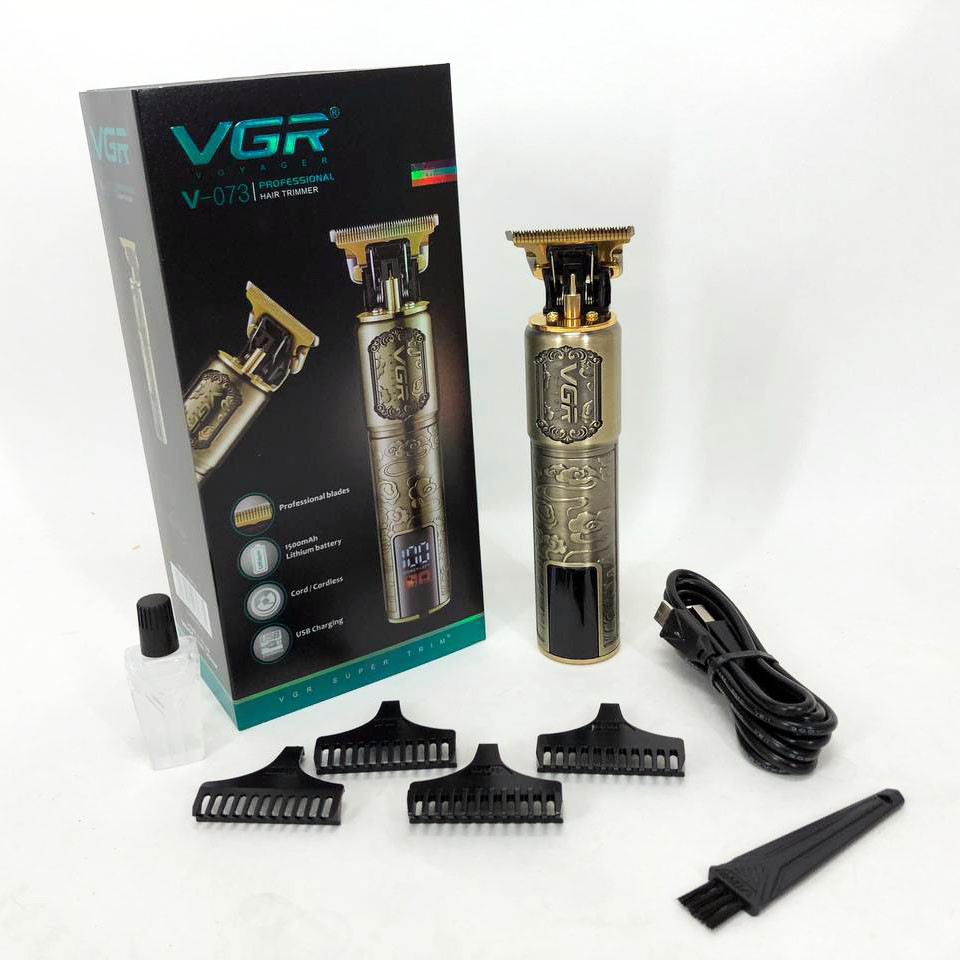 Професійна машинка для стрижки голови VGR V-073, Машинка для стрижки волосся ER-588 для професіоналів