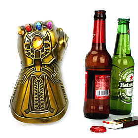 Відкривачка у вигляді Рукавички Нескінченності RESTEQ — міні-перчатка Таноса з фільму Marvel Месники, сувенір для фанатів коміксів