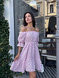 Сукня літня коротка муслін, фото 3