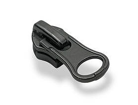 Бігунок для спіральної блискавки №7 Зворотний N71T колір темний-нікель