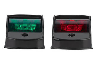 Пара навігаційних вогнів суднових для човна і катера Easterner C91001LED LED чорний корпус бортові 12 В 5 Вт, фото 2