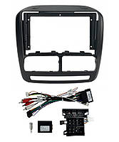 Перехідний штатний комплект із проводкою до Android магнітоли 9 дюймів FIAT Doblo / OPEL Combo Tour