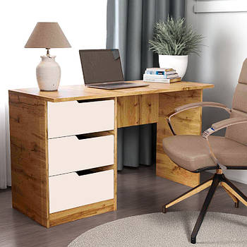 Стіл письмовий, стіл комп'ютерний з шухлядами Сакура