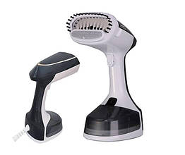 Ручний вертикальний відпарювач з насадкою-щіткою для одягу та штор Zepline ZP-204 2500Вт чорний