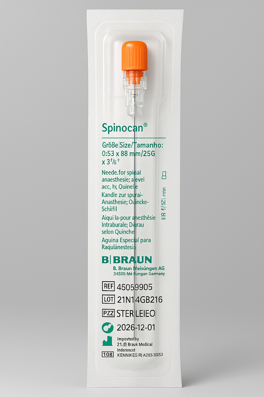 Голка для спінальної анестезії Spinocan G25 (0.53 x 88 мм)