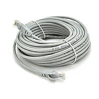 Патч-корд литий VEGGIEG CCA UTP RJ45 Cat5e 8м сірий